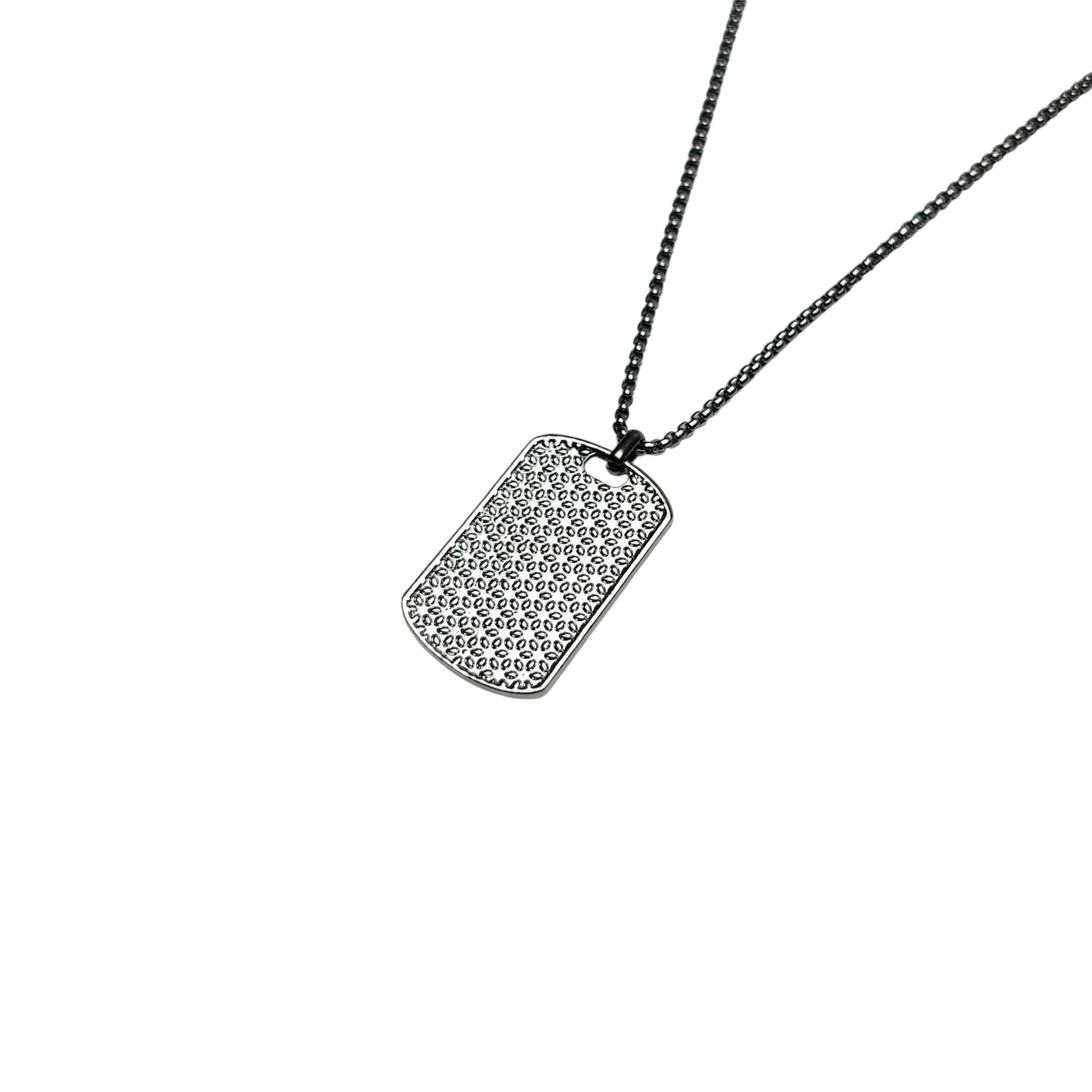 Marked Spade Tag Chain
