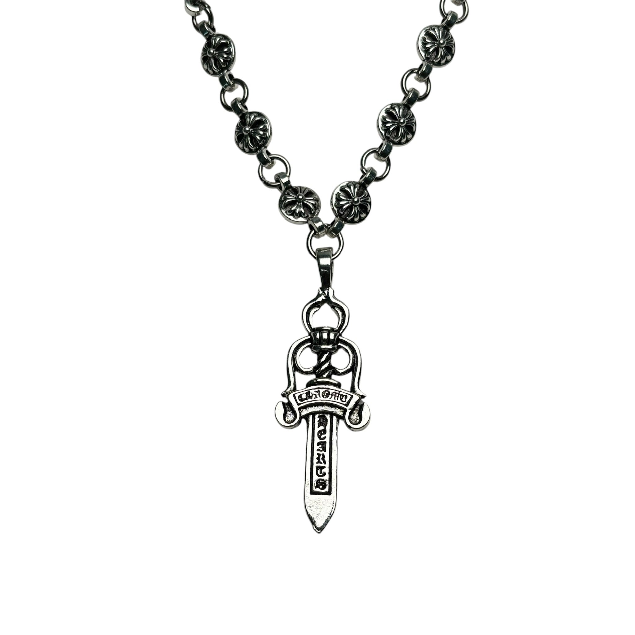 Fierce Sword Stud Necklace