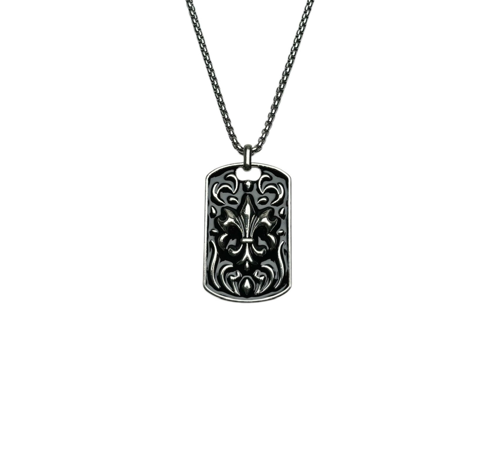 Marked Spade Tag Chain