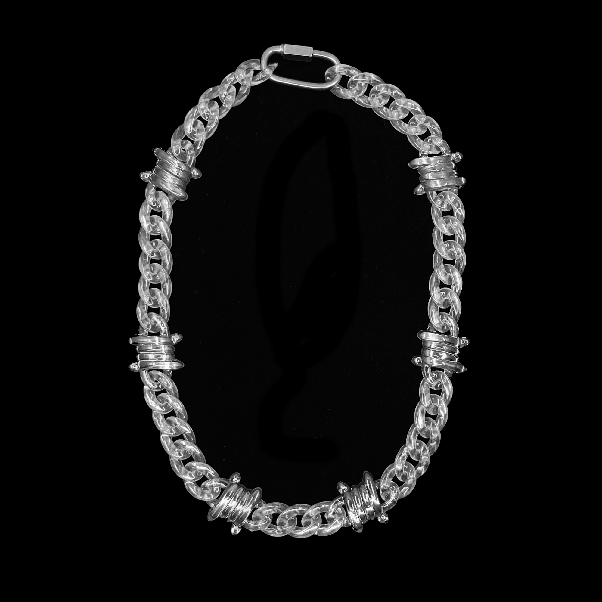 Twisted Barbed Wire Chain 2in1