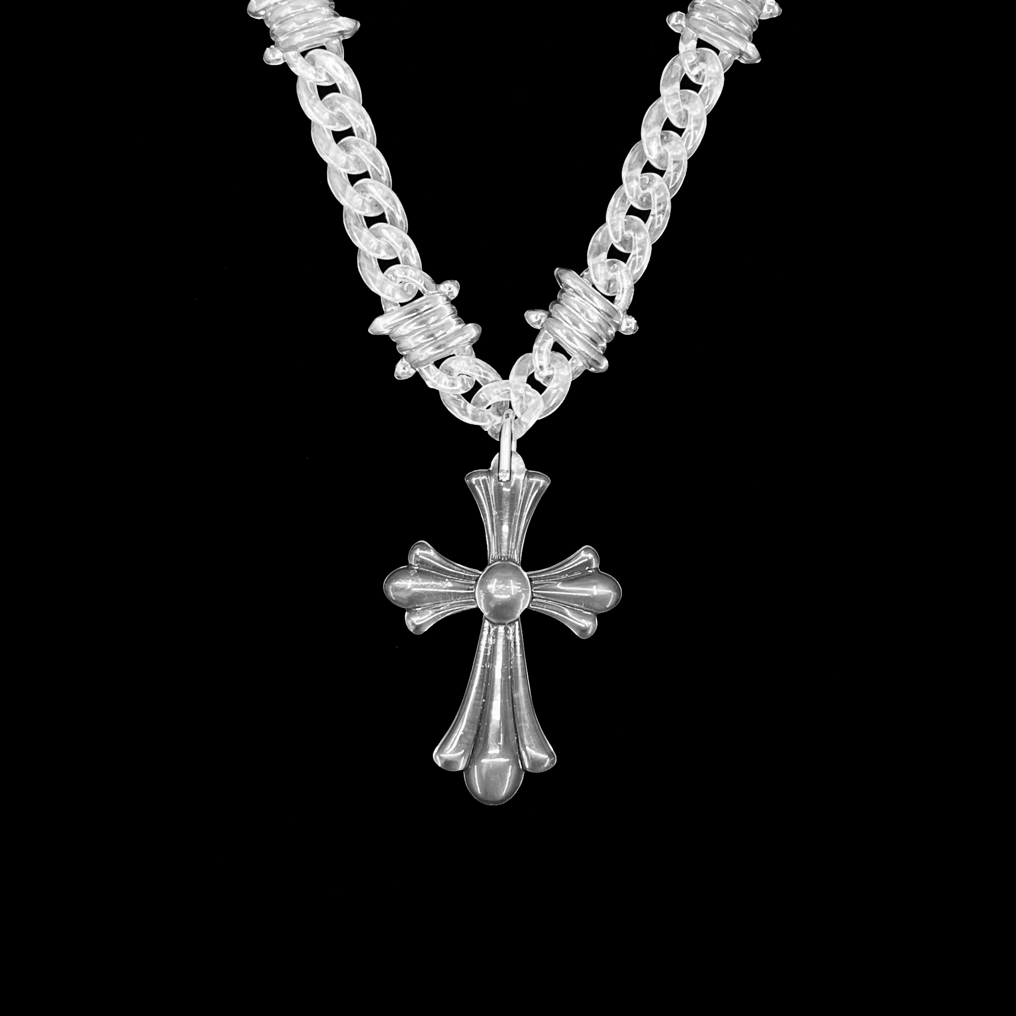 Twisted Barbed Wire Chain 2in1