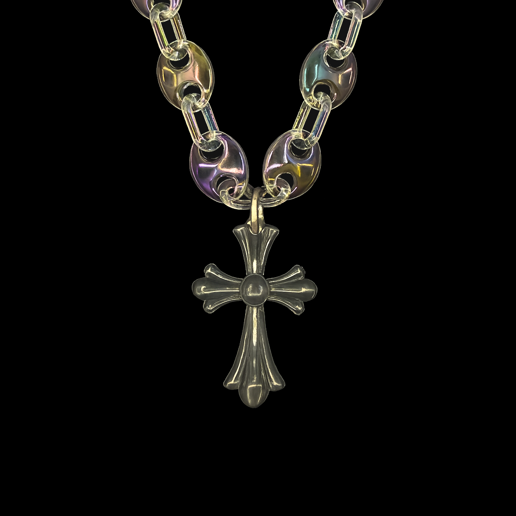 Foamy Crystal Bubble Chain 2in1