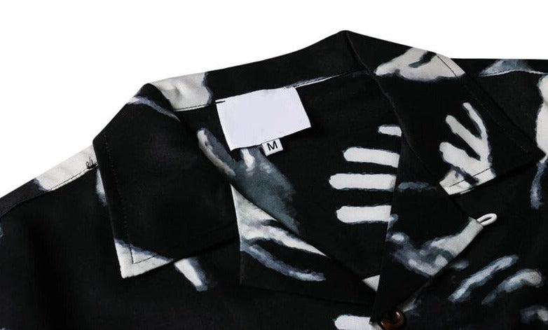 Grabbing Hands Print Shirt