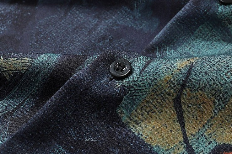 Hawaiian Washed Butterfly Shirt