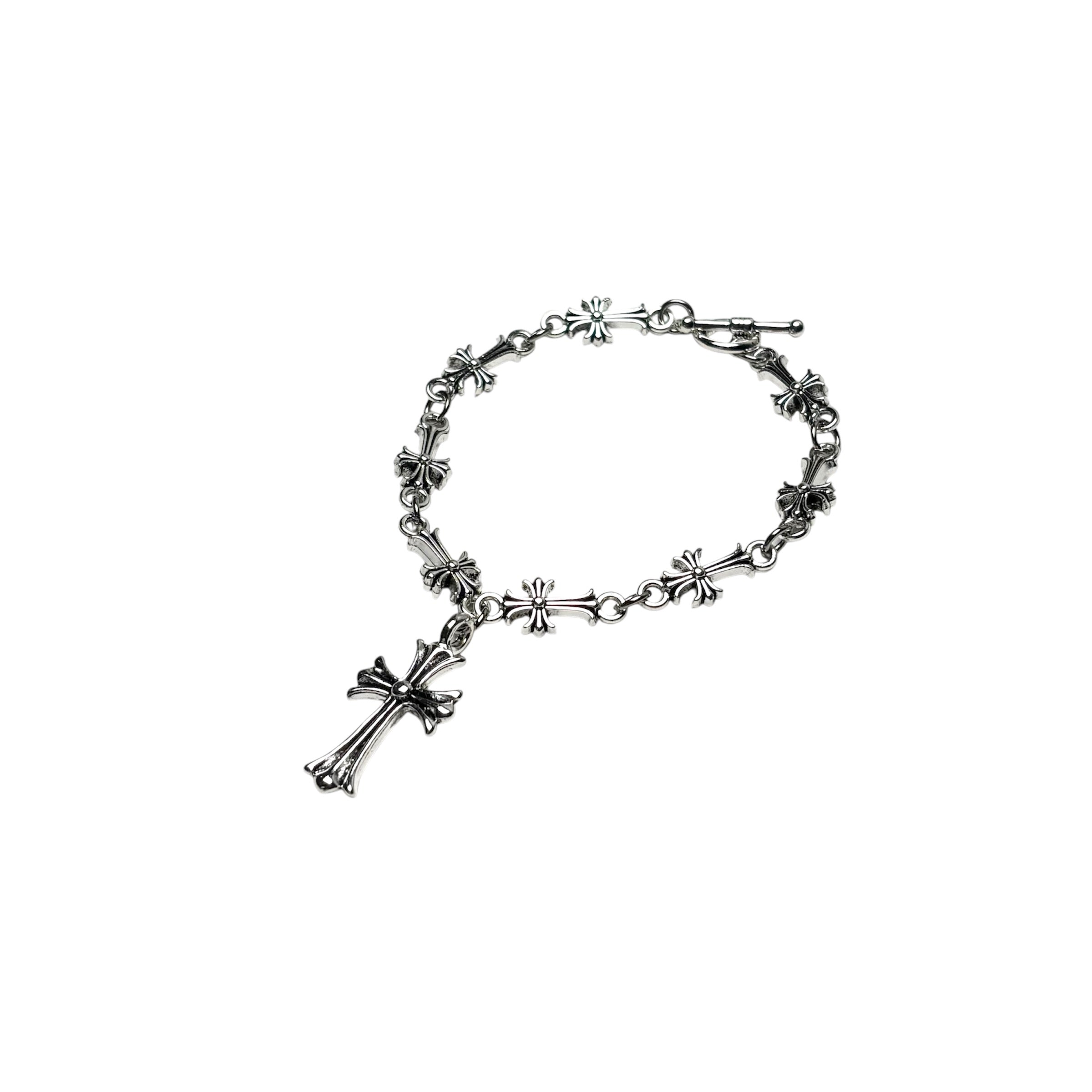 Layered All Cross Bracelet