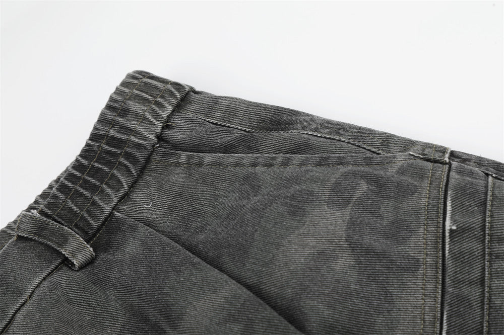 Pantalones cortos de camuflaje de ajuste relajado