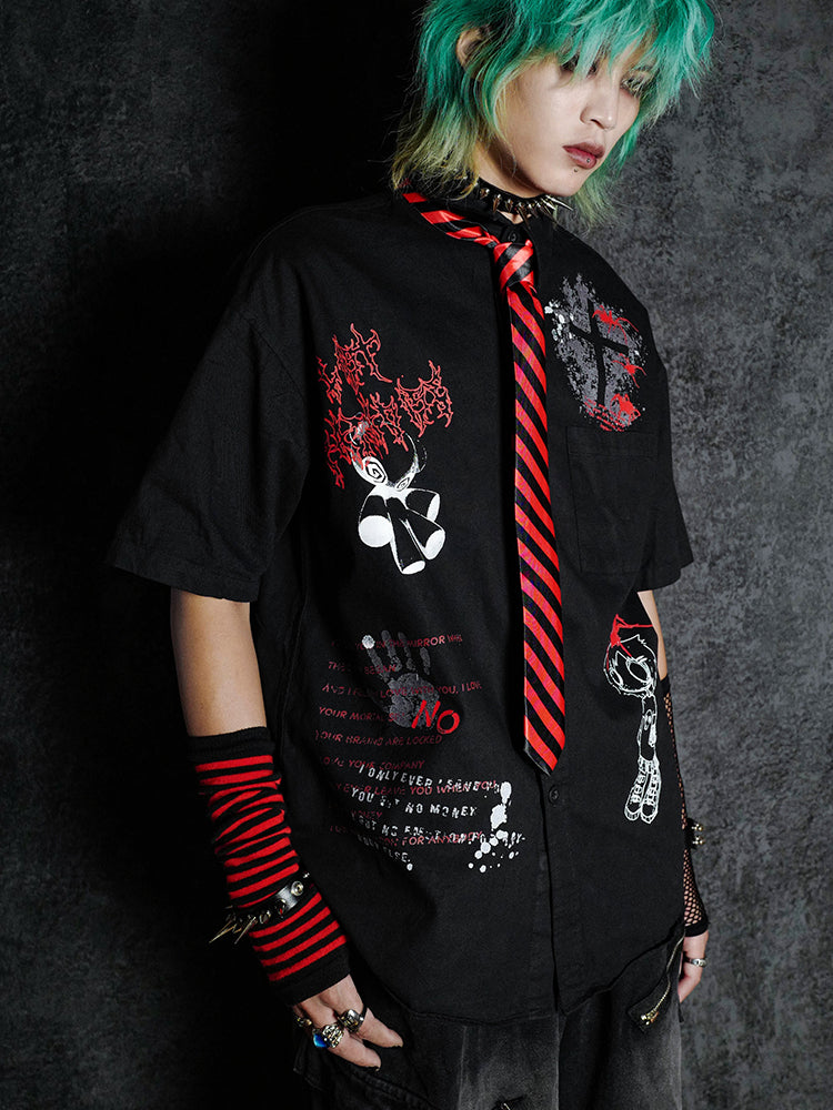 Graphic Design Short Sleeve Shirt