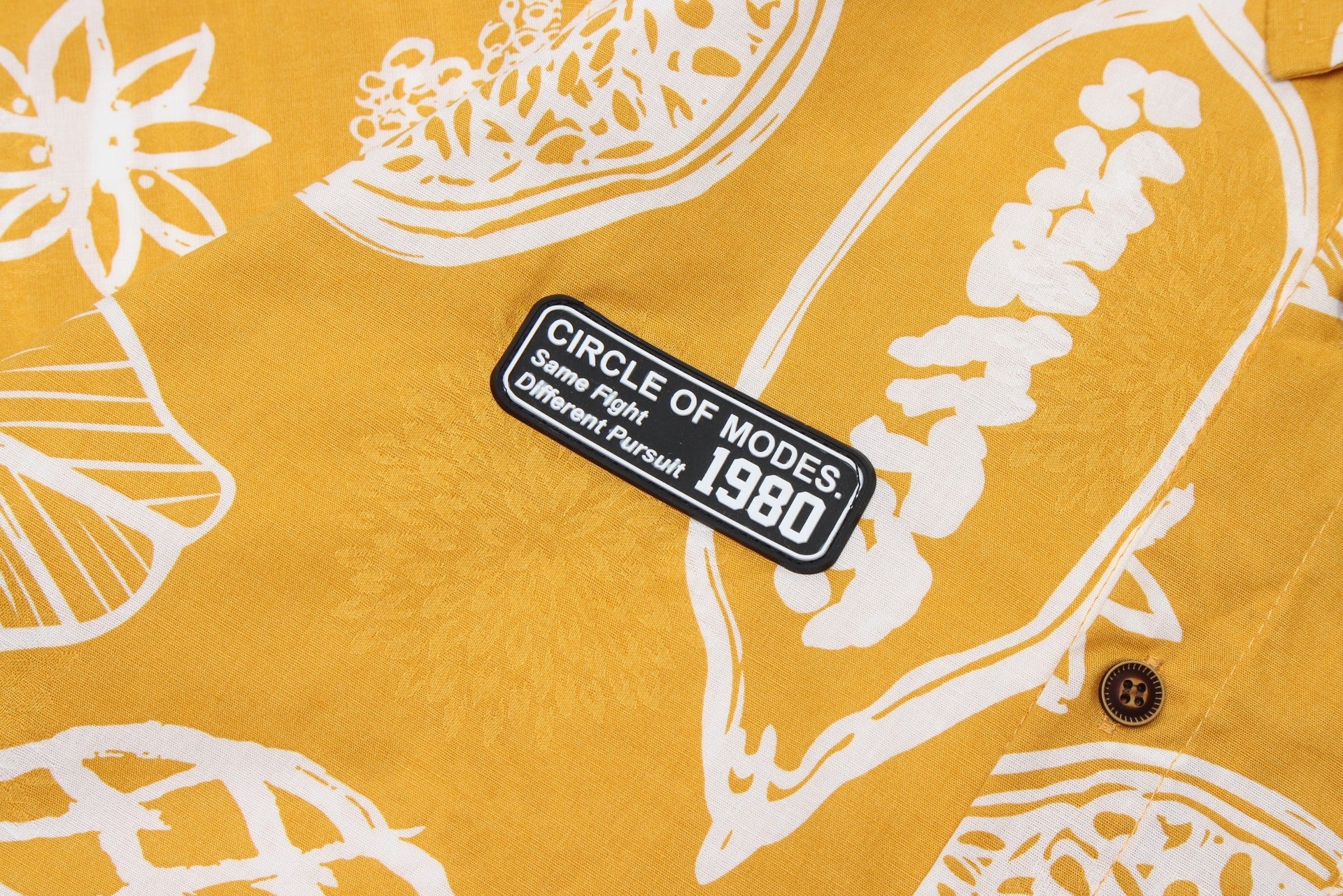 Hawaiian Graffiti Flower Prints Shirt