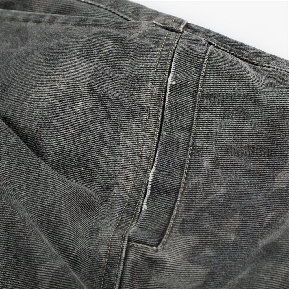 Pantalones cortos de camuflaje de ajuste relajado