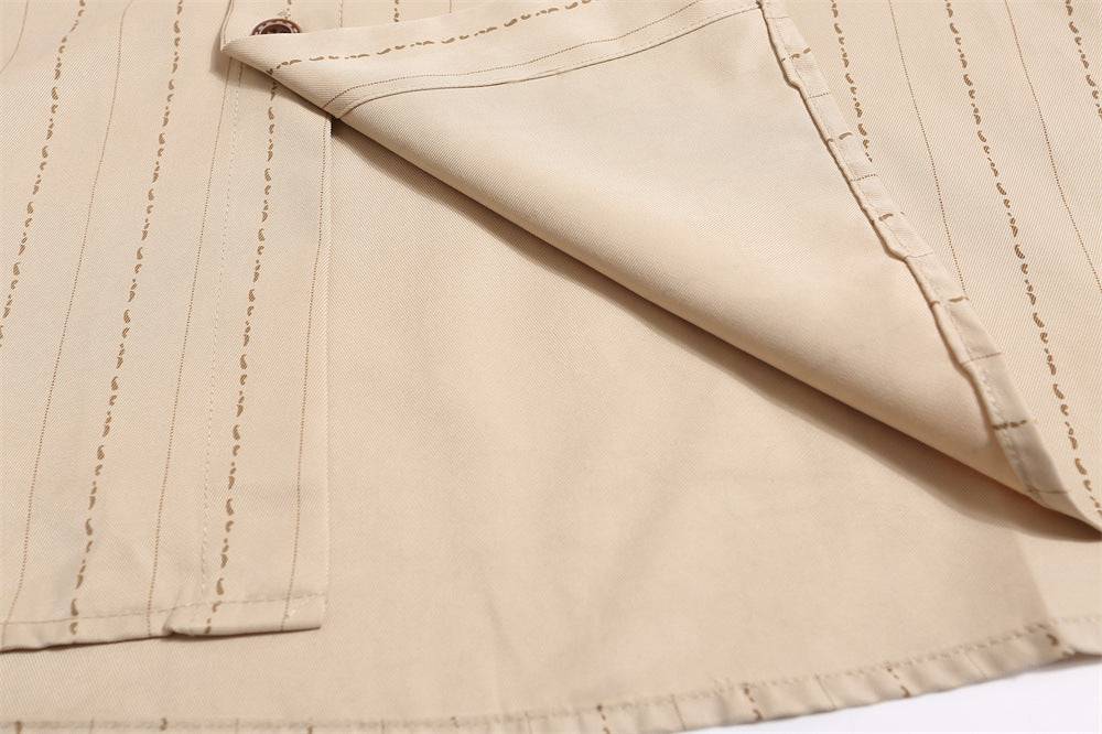 Baseball Collar Short-Sleeved Shirt