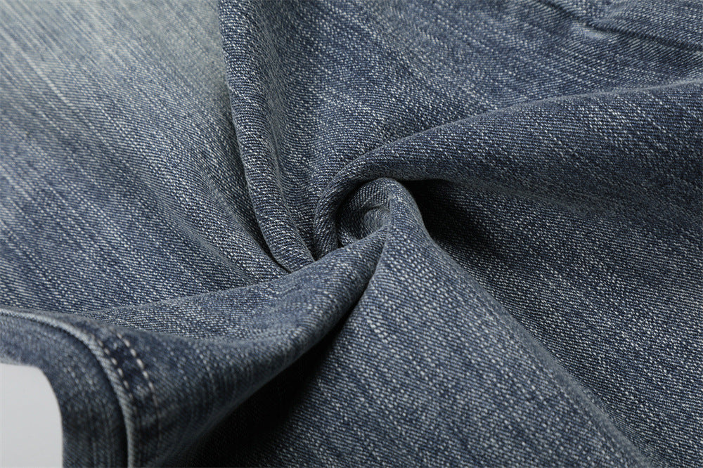 Vintage Vibe Wide-Leg Denim Jeans