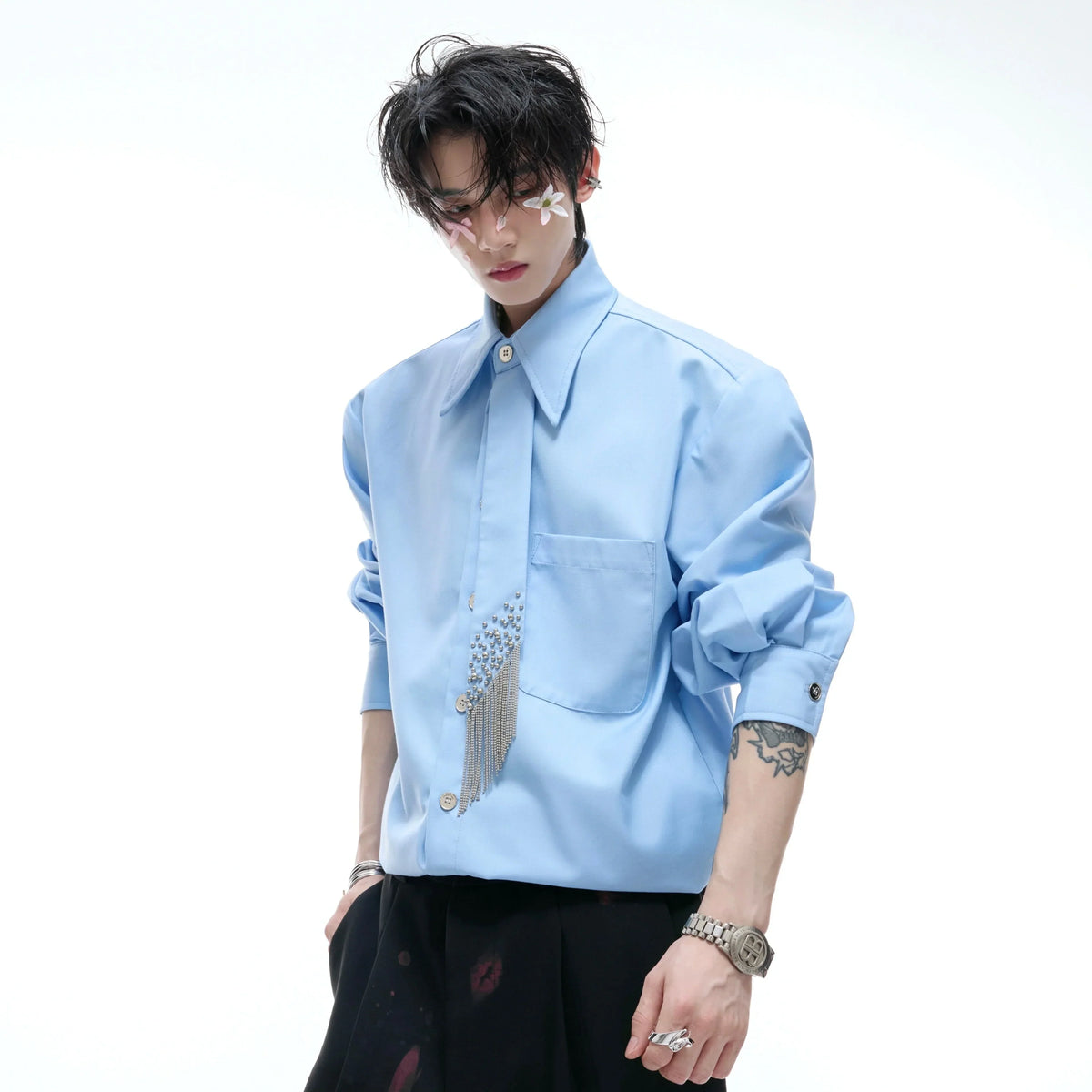 blue