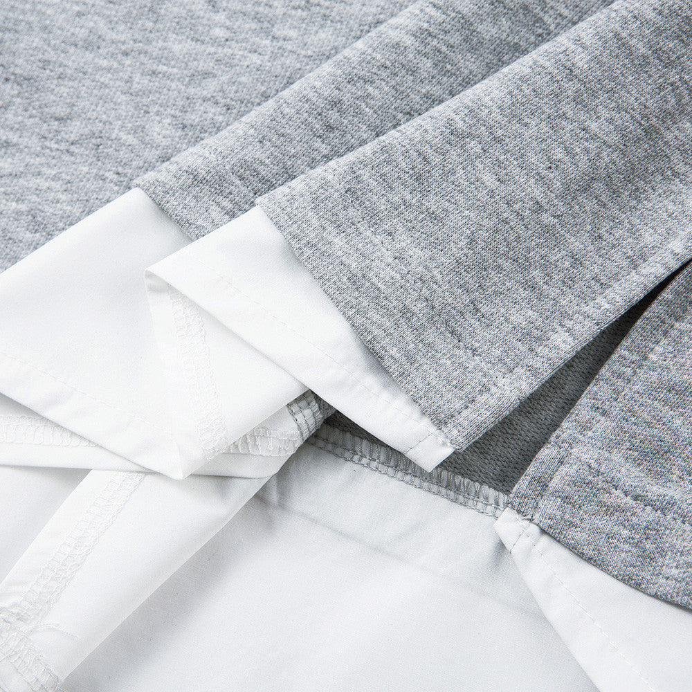 Layered V-Neck Oversized Top