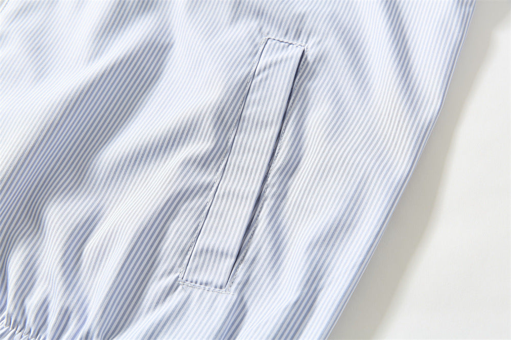 Camisa de manga corta Chill Stripe