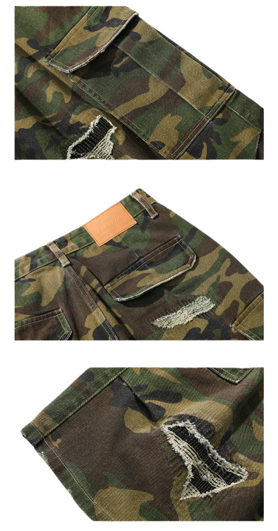 Cargo Camouflage Jorts