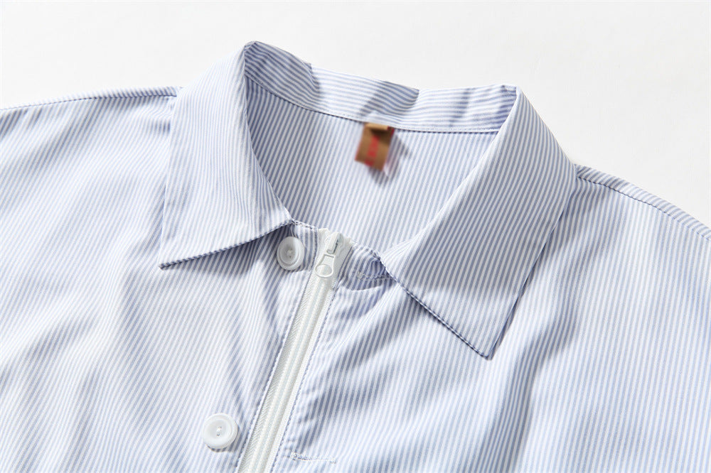 Camisa de manga corta Chill Stripe