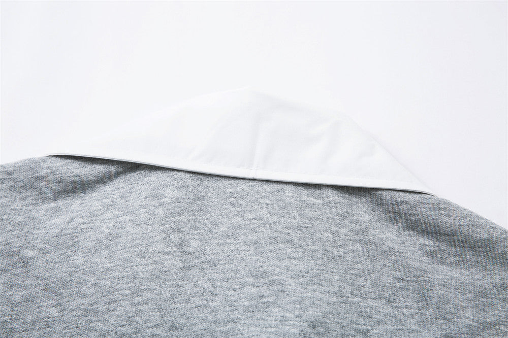Layered V-Neck Oversized Top