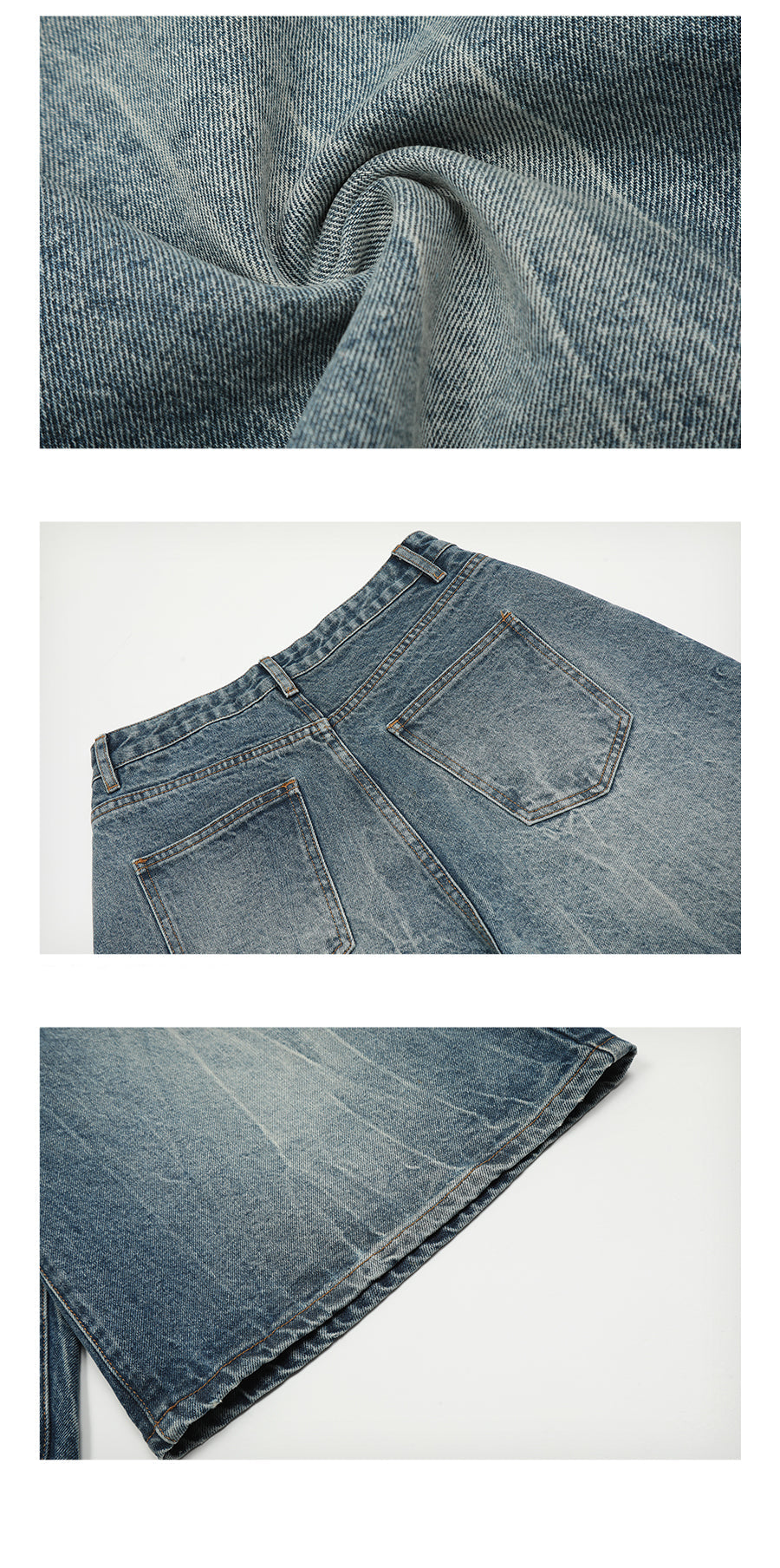 Denim Distressed Jorts