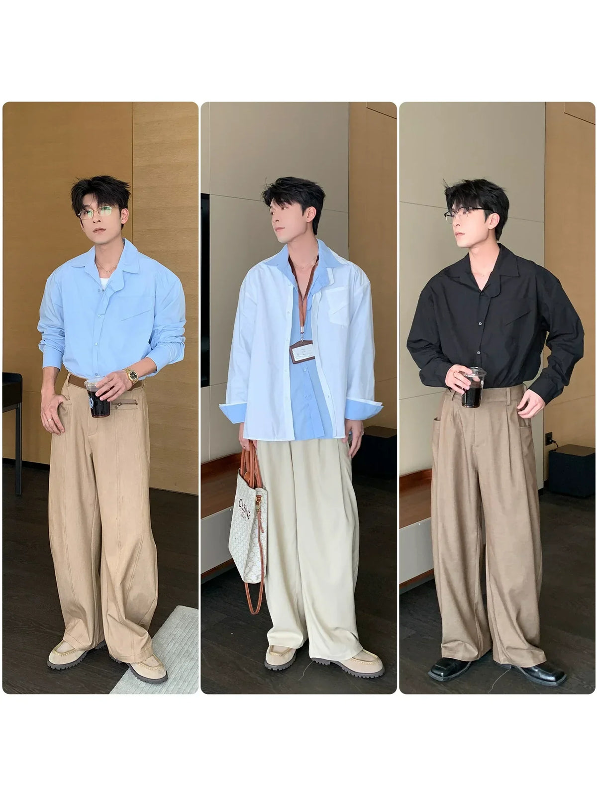 Minimalist Cotton Long Sleeve Shirt