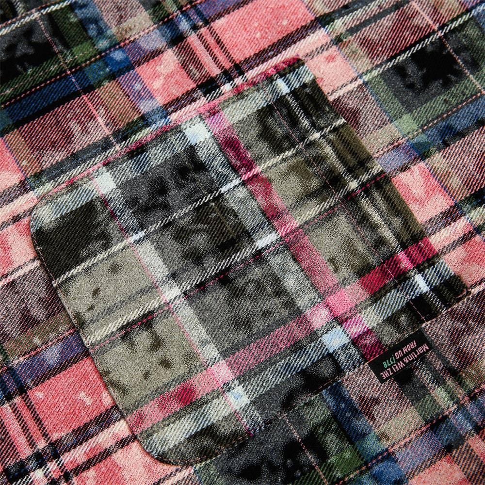 Distressed Checkered Summer Shirt