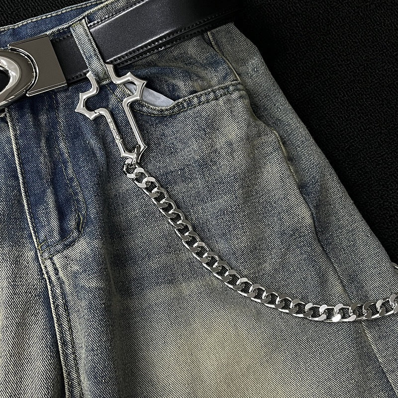 Linked Cross Carabiner Chain