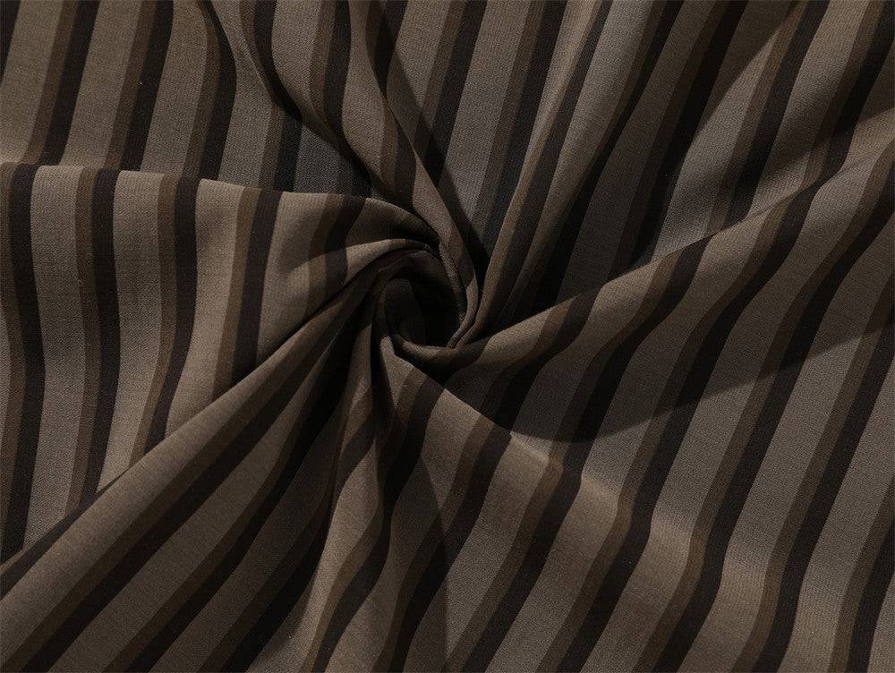 Retro Striped 2 Pockets Shirt