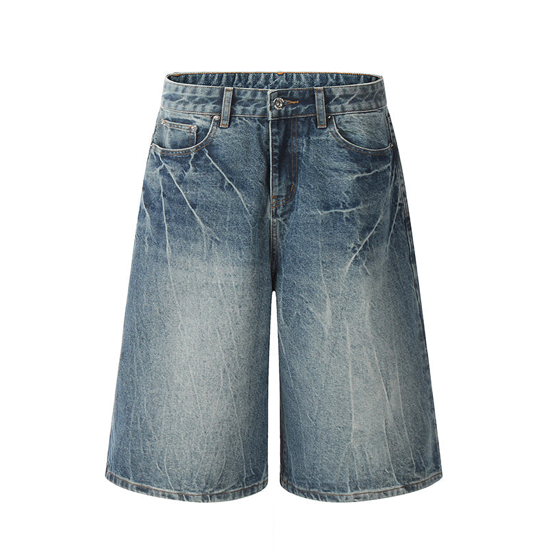 Denim Distressed Jorts