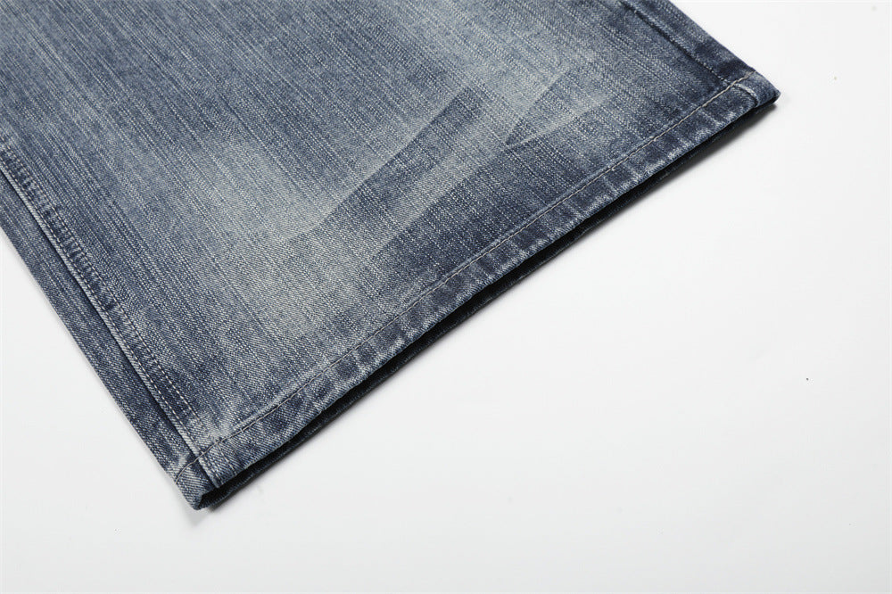 Vintage Vibe Wide-Leg Denim Jeans