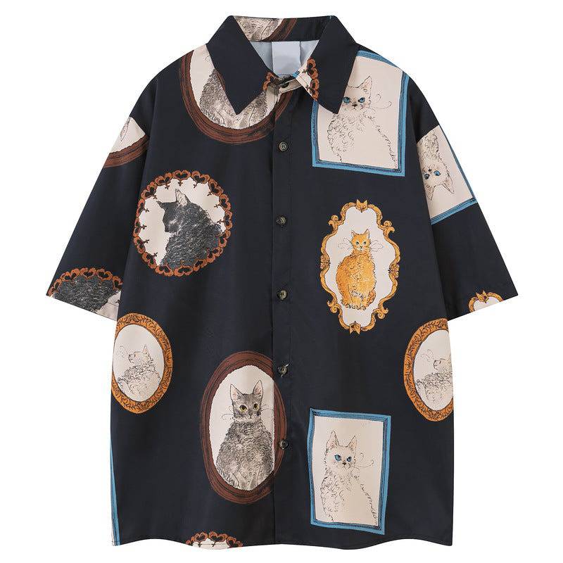 Retro Cats Portraits Shirt