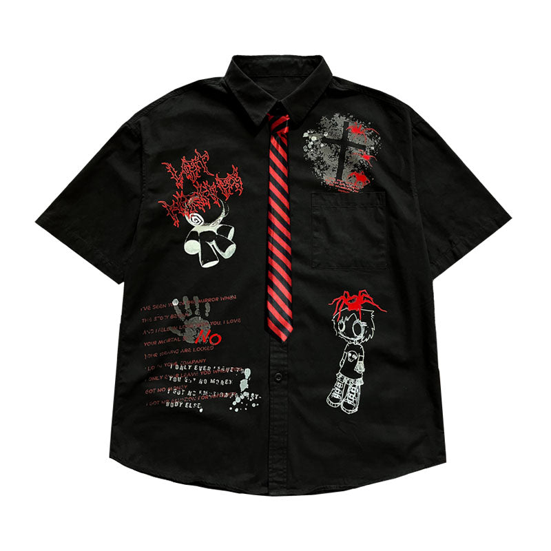 Graphic Design Short Sleeve Shirt