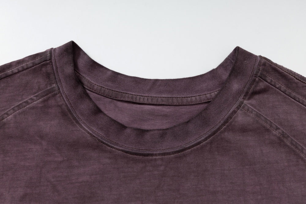 Top sin mangas con cuello simulado resistente