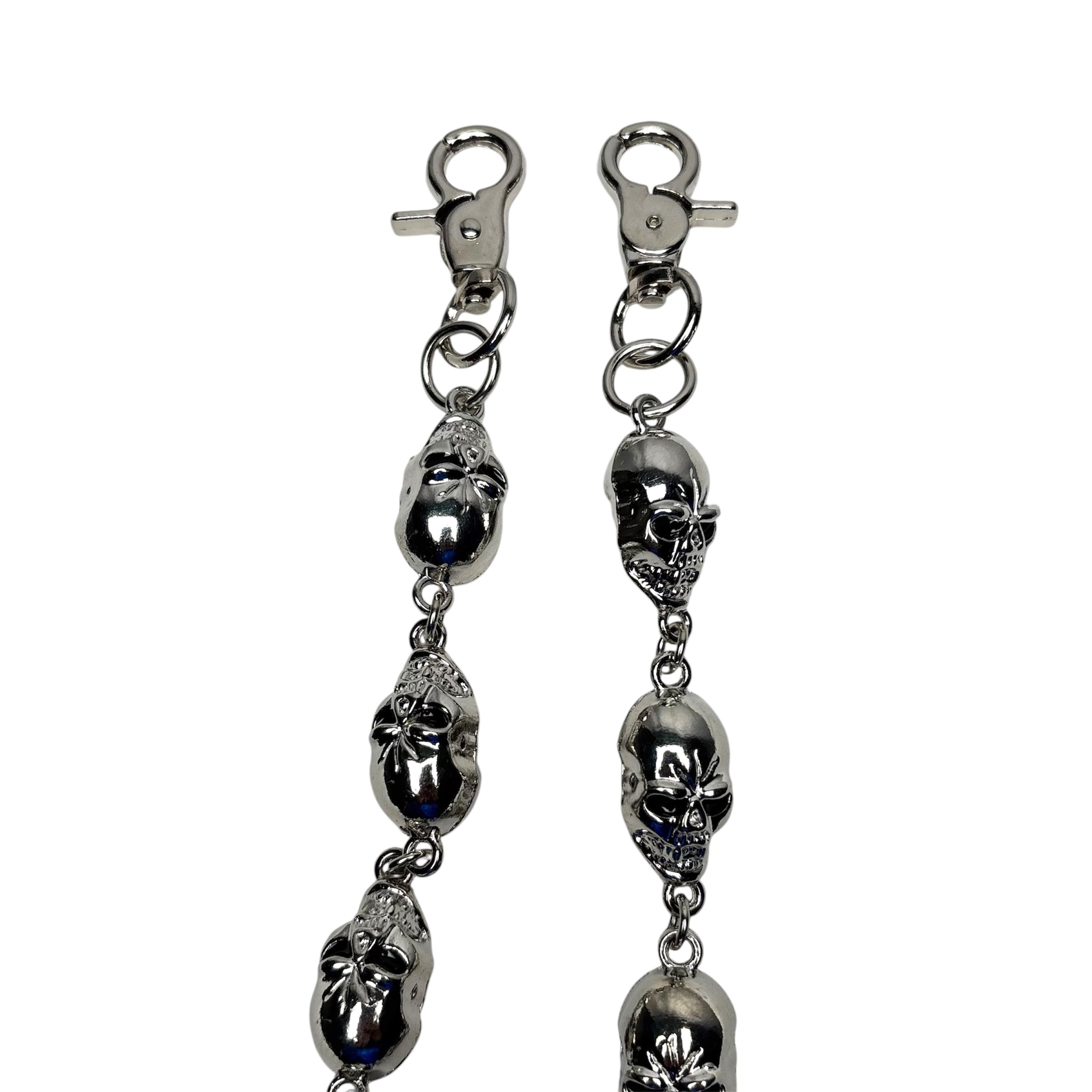 Grim Skull Wallet Chain