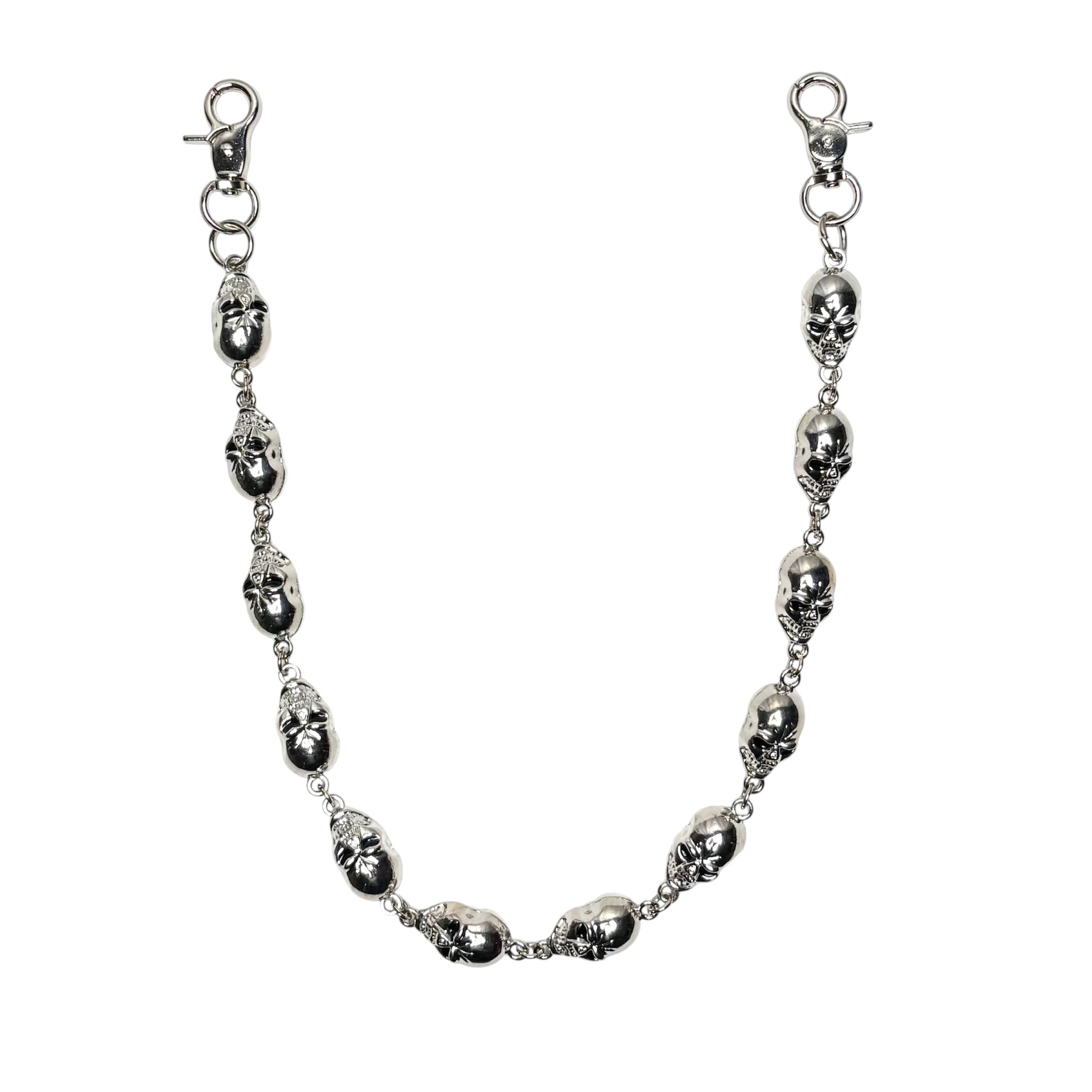 Grim Skull Wallet Chain