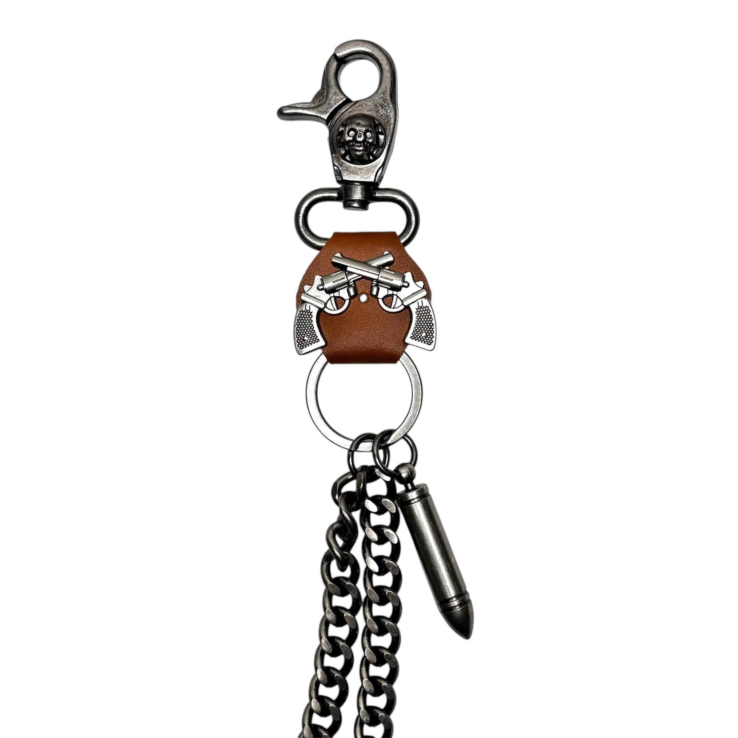 Edged Bullet Wallet Chain
