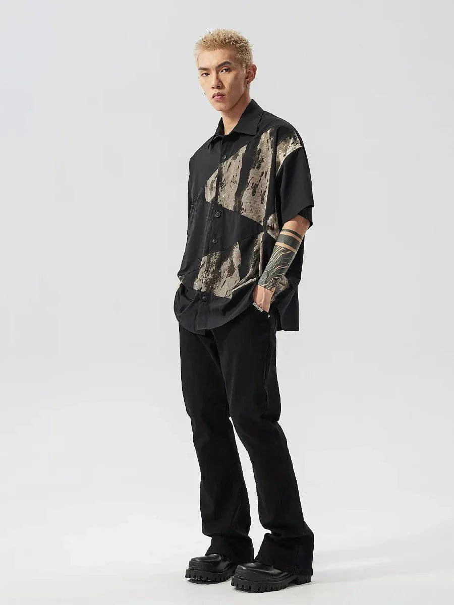 Lightweight Vintage Breathable Loose Lapel Shirt