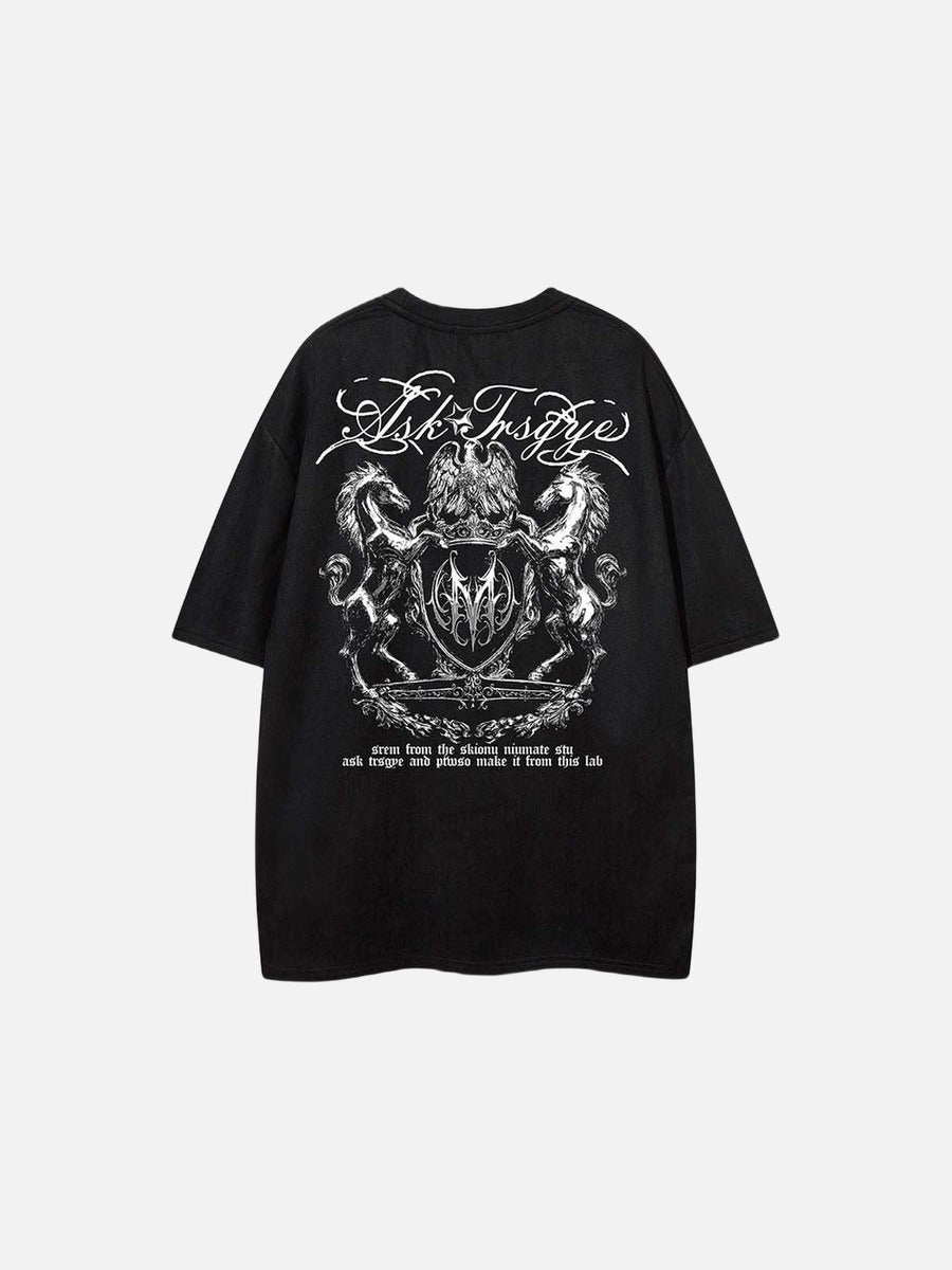 Preguntar a Tnsgye Script Oversized Tee