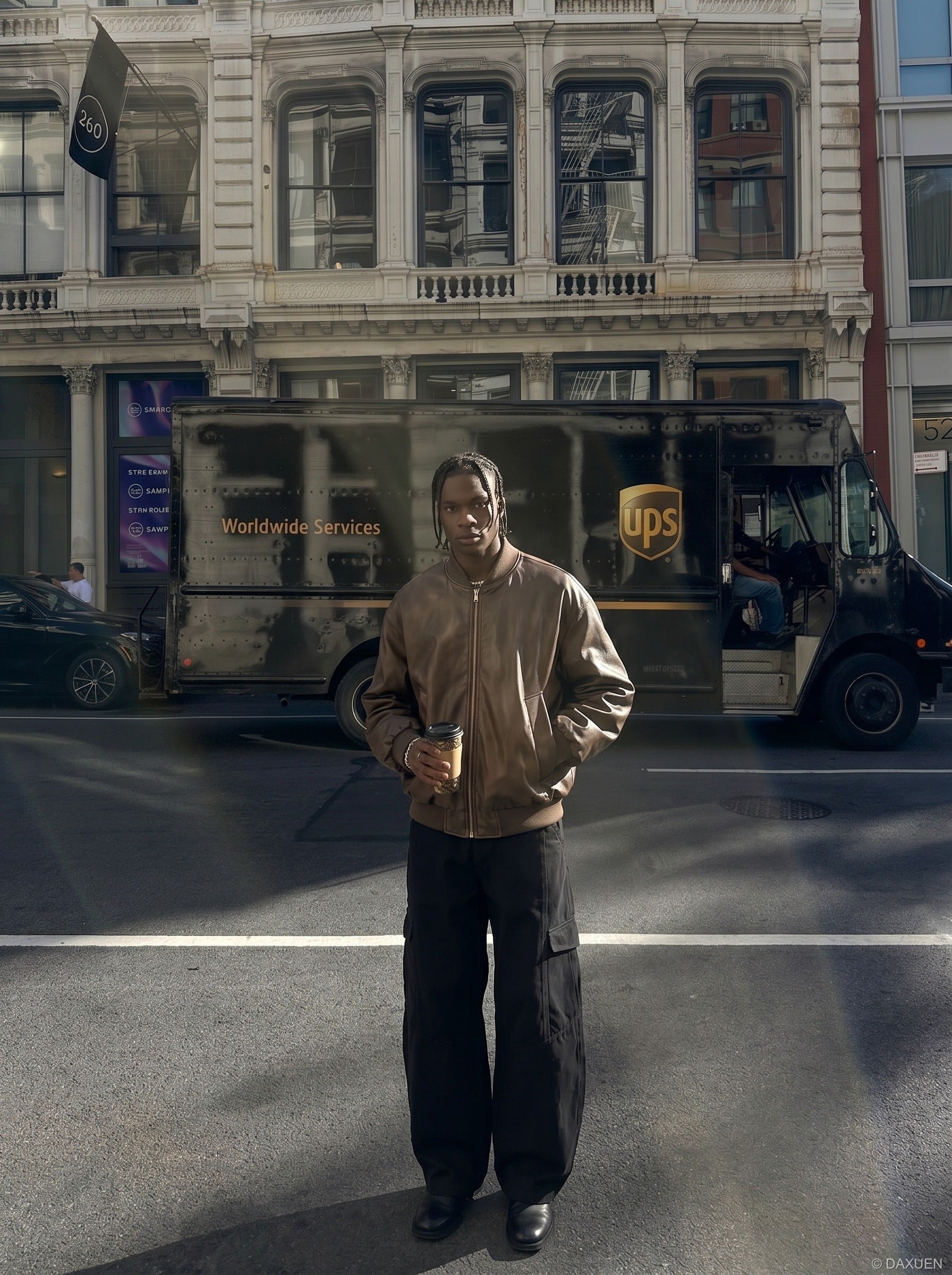 Baggy Cargo Pants - Wide-Leg Pants