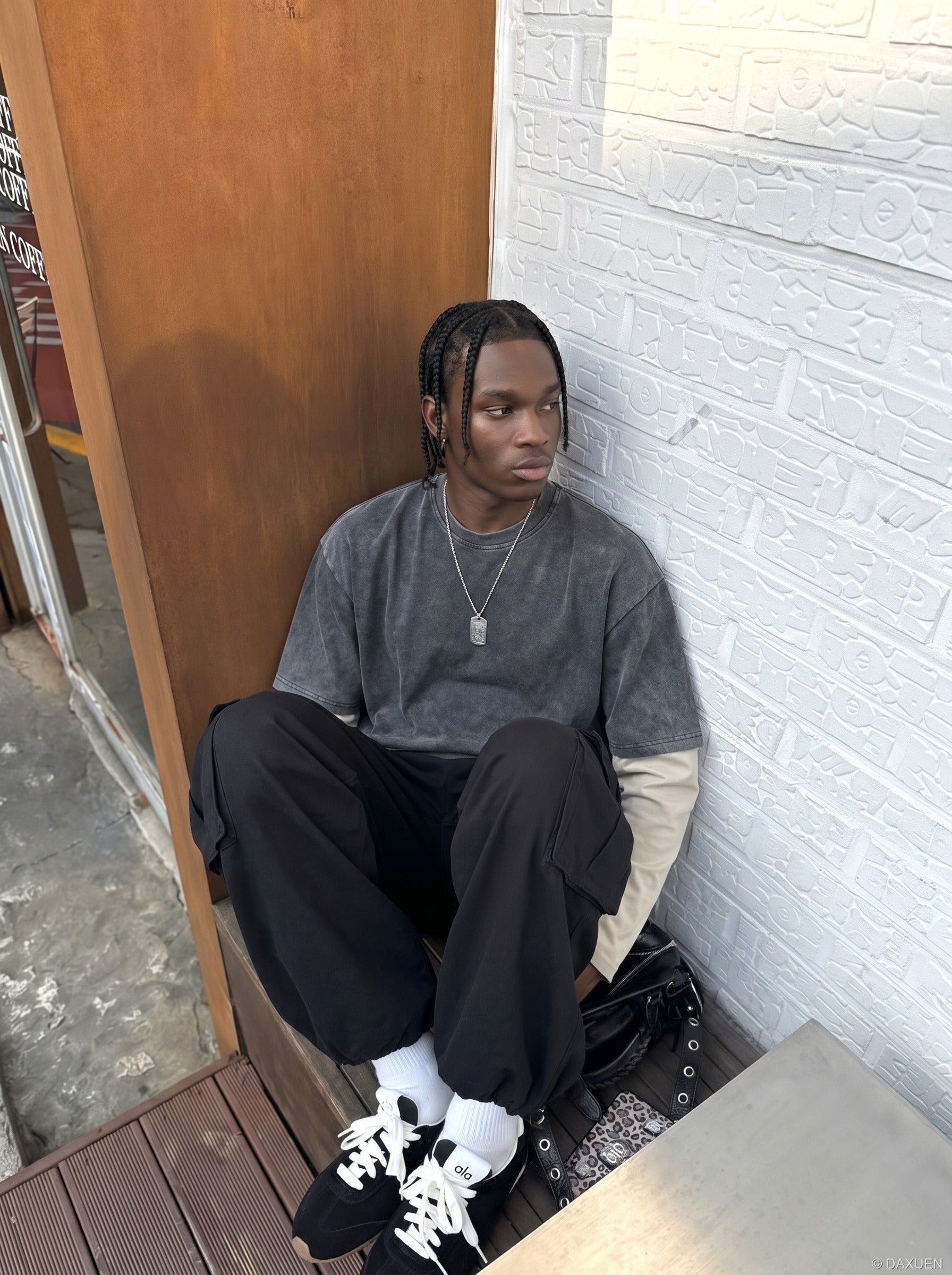 Baggy Cargo Pants - Wide-Leg Pants