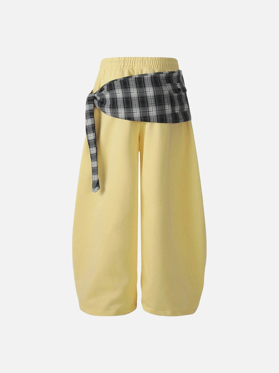 Pantalón de chándal cruzado a cuadros Tunnel Walk
