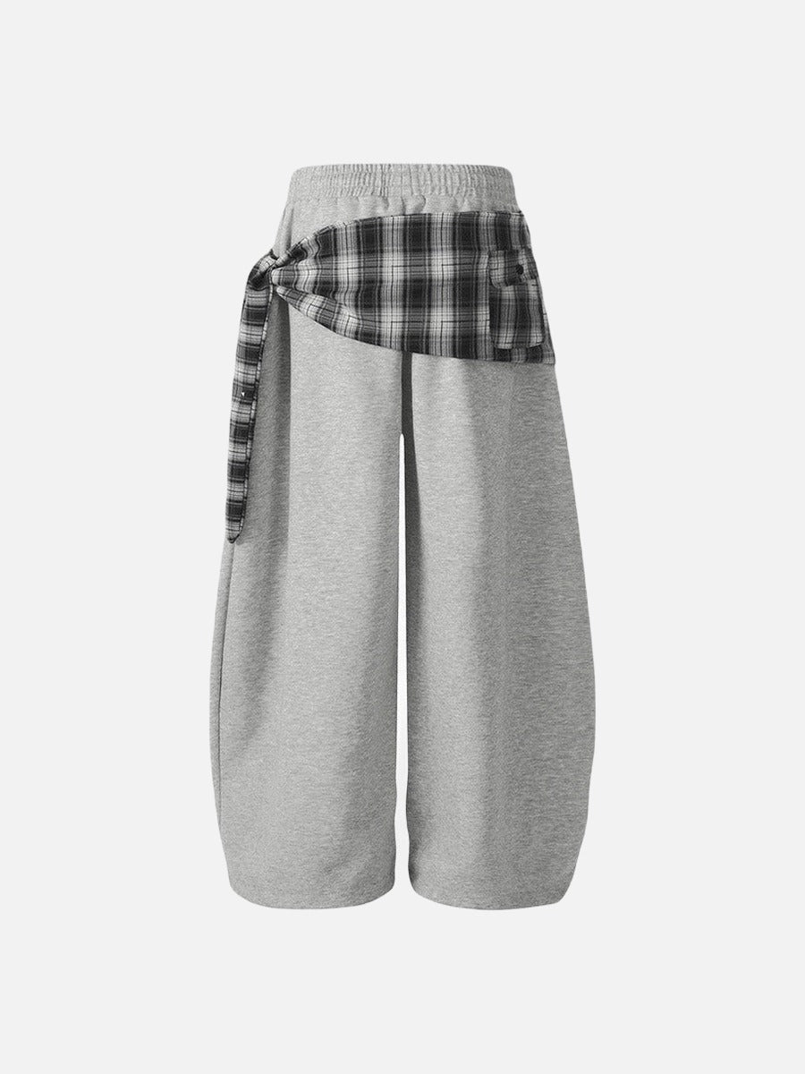 Pantalón de chándal cruzado a cuadros Tunnel Walk