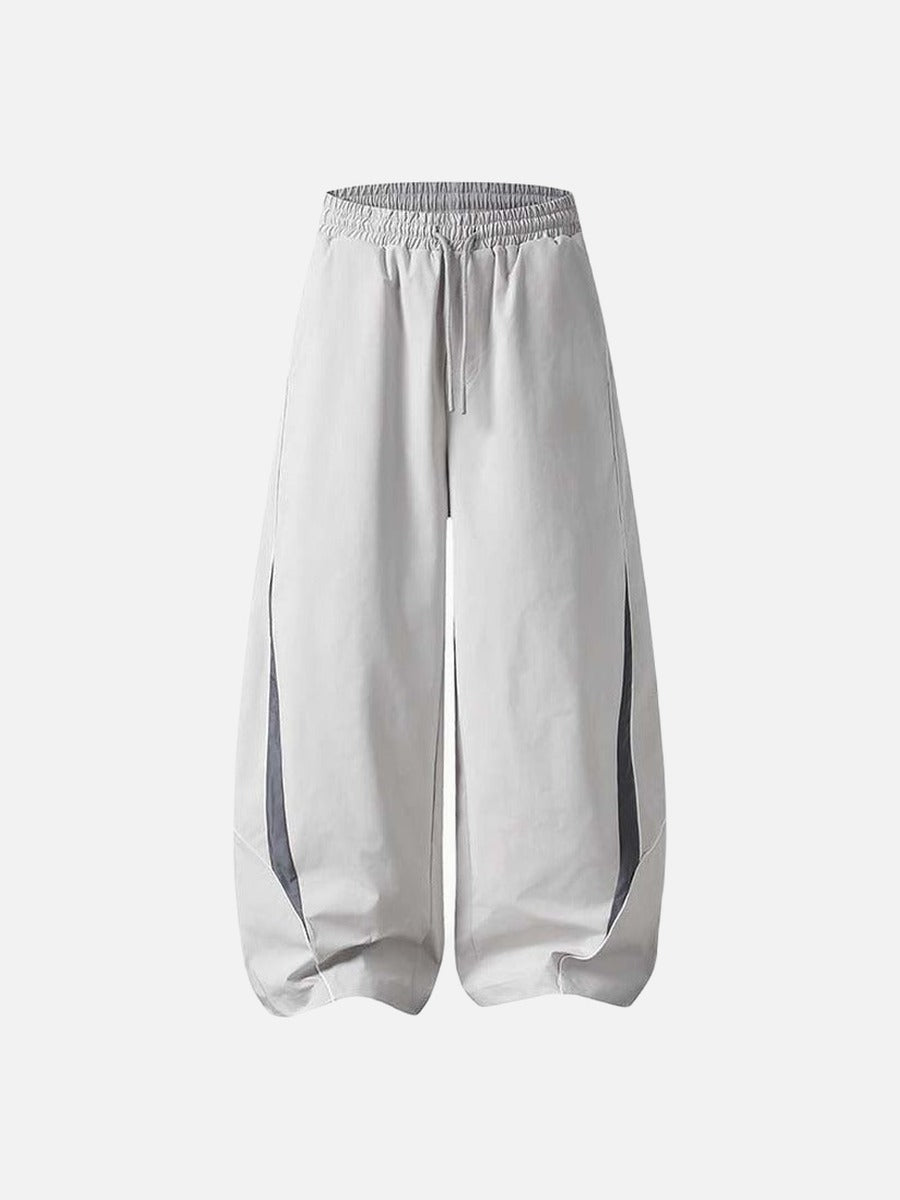 Pantalones de chándal con efecto globo