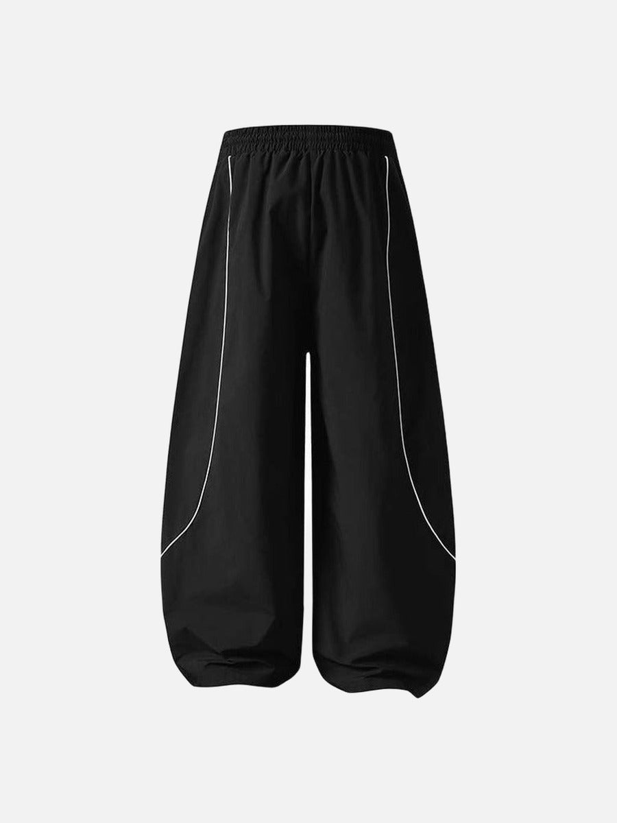 Pantalones de chándal con efecto globo