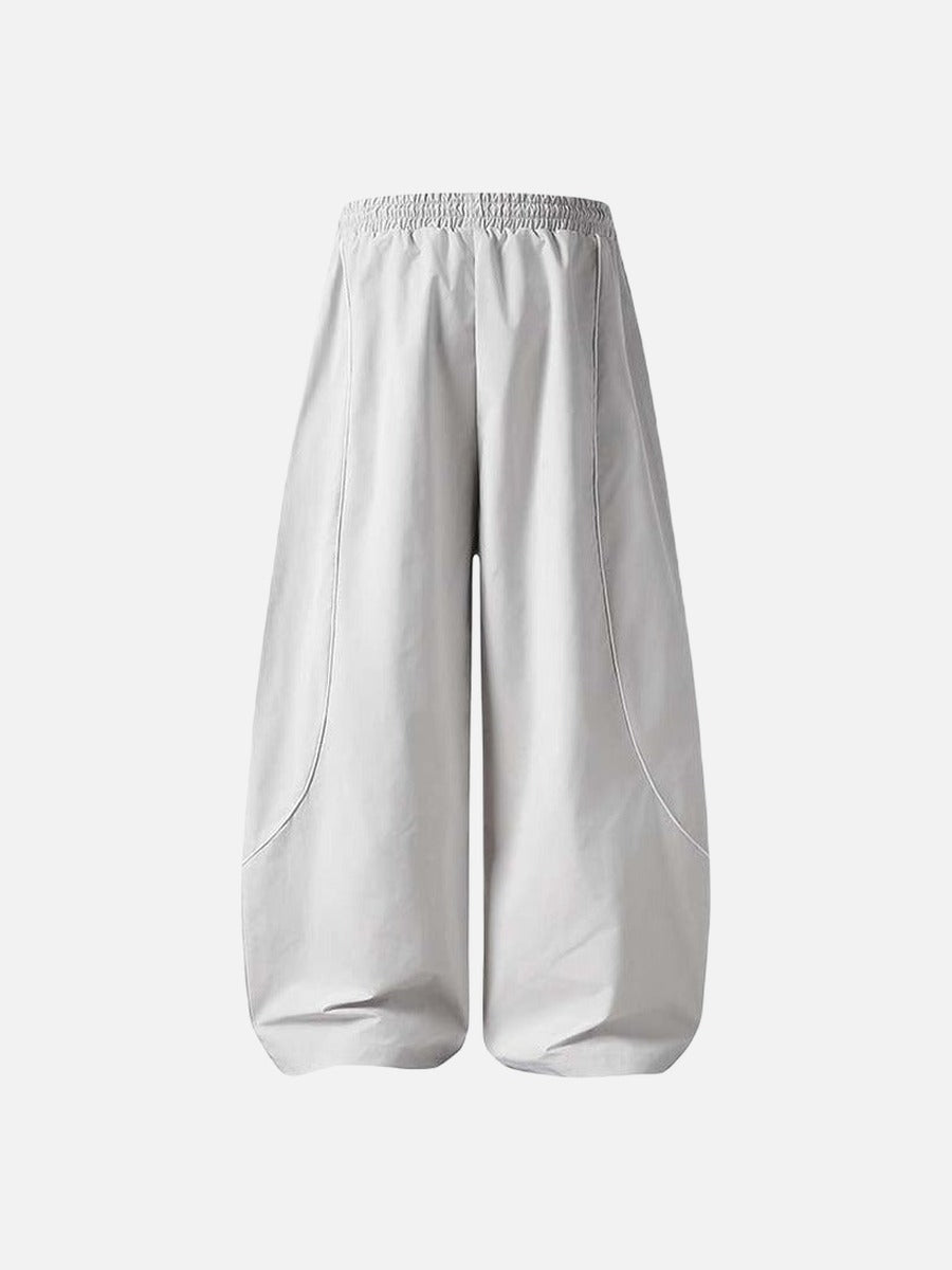 Pantalones de chándal con efecto globo