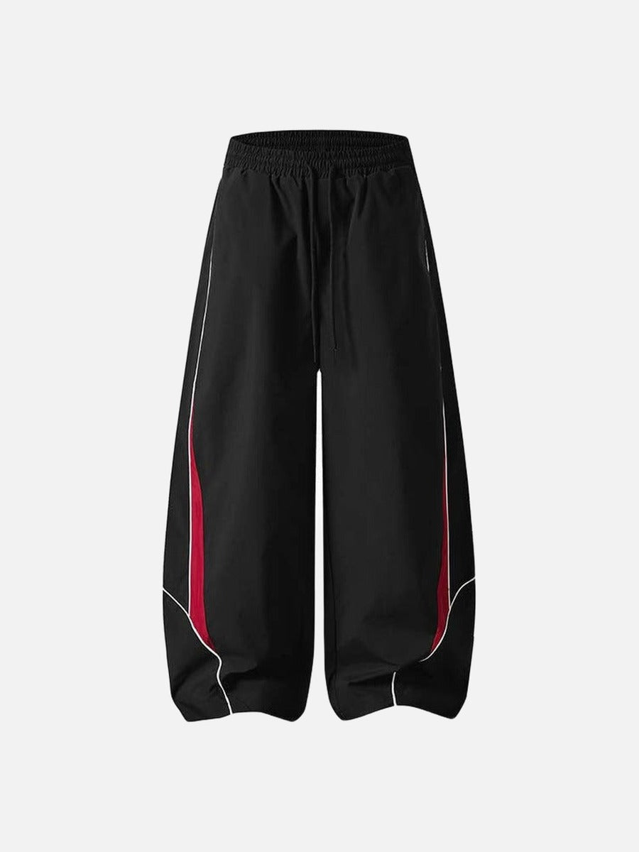 Pantalones de chándal con efecto globo