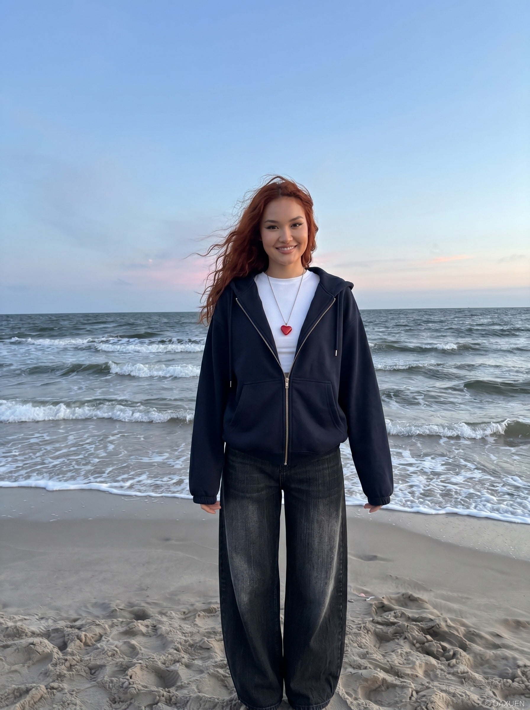Balloon Leg Vintage Wash Jeans