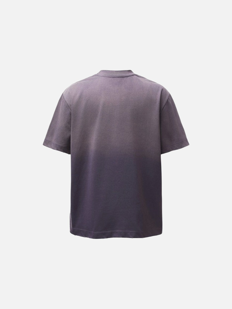 Camiseta Gráfica con Degradado Llamativo
