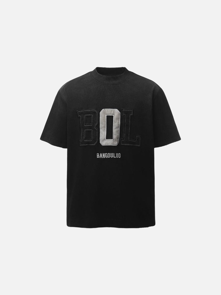 Camiseta Gráfica con Degradado Llamativo