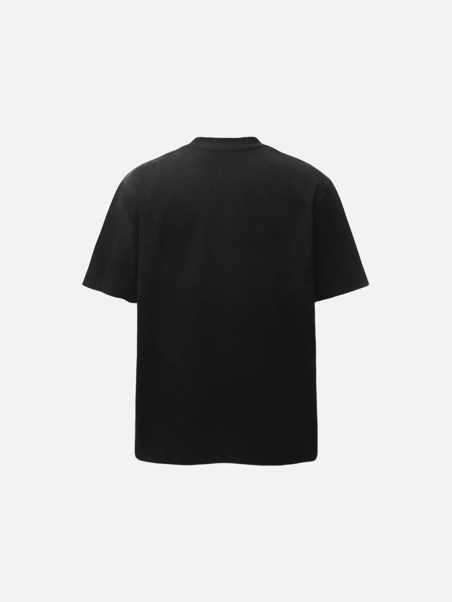 Camiseta Gráfica con Degradado Llamativo