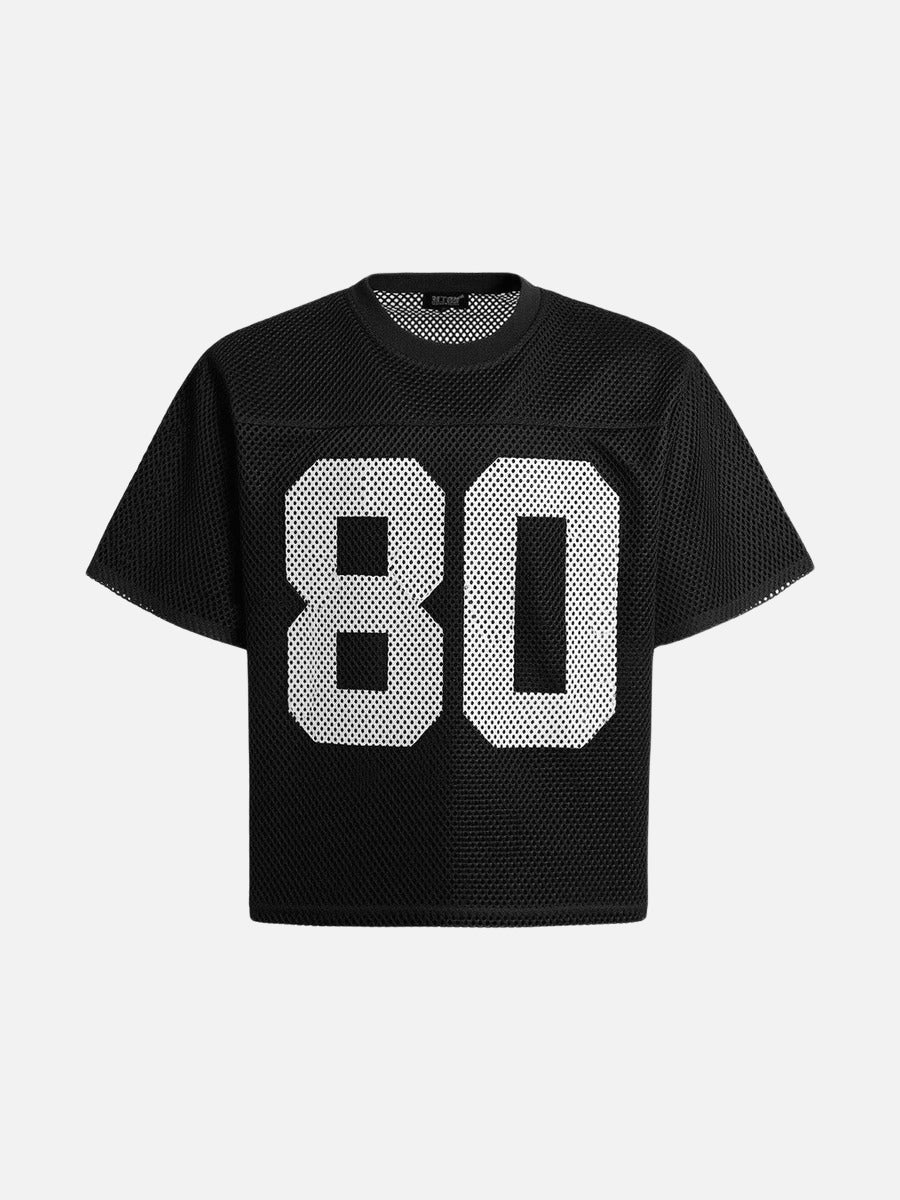 Camiseta de malla atrevida 80