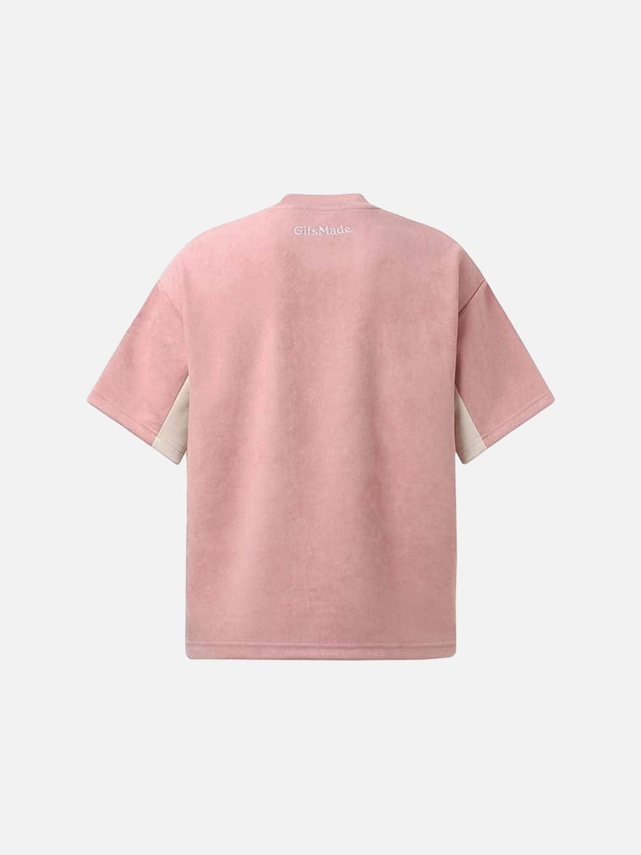 Camiseta bordada Bold Stratum